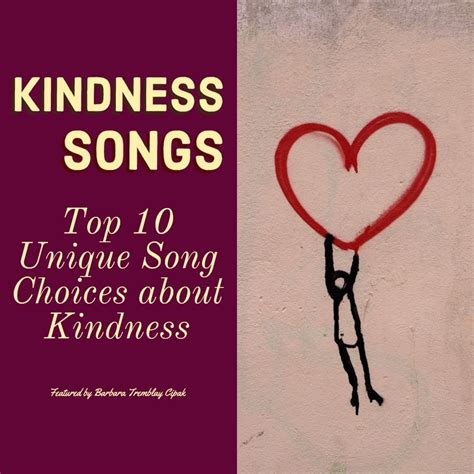 popular songs about kindness
